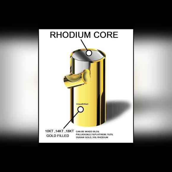 Sapphires tennis necklace 4mm stones - Picture 5 of 5